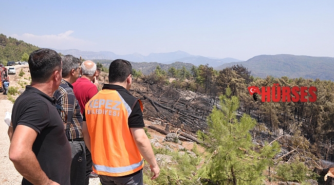 Tütüncü, afet bölgesinde yardım çalışalarını koordine etti