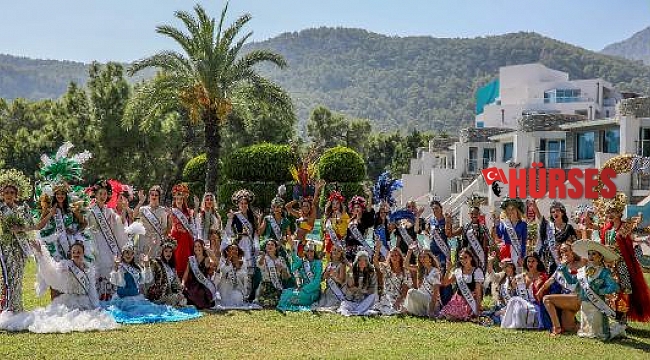 40 ülke güzeli, kraliçe olmak için Antalya'da kampta
