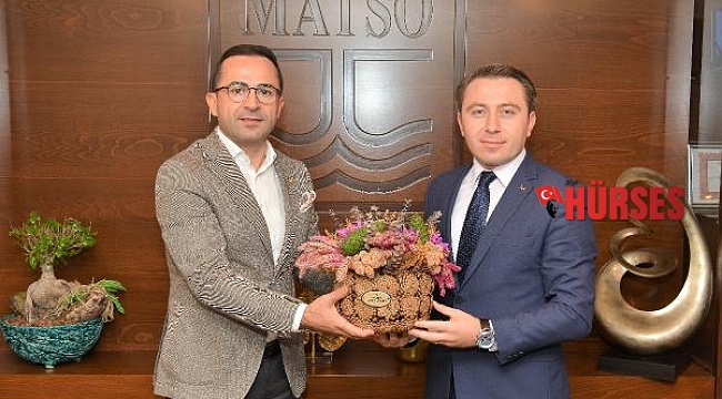 Akseki Kaymakamı Hülür'den MATSO'ya ziyaret