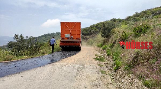 Alanya'da asfalt seferberliği sürüyor