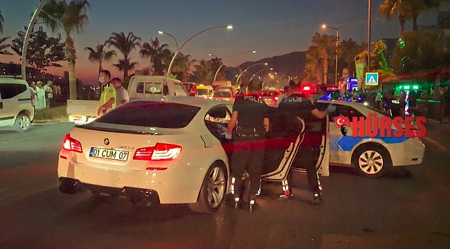 Alanya'da dehşet saçan sürücü 30 dakikalık kovalamaca sonunda yakayı ele verdi