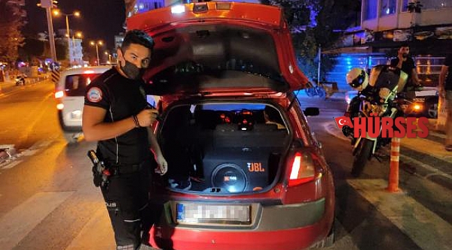 Alanya'da gürültü yapan araçlara sıkı denetim