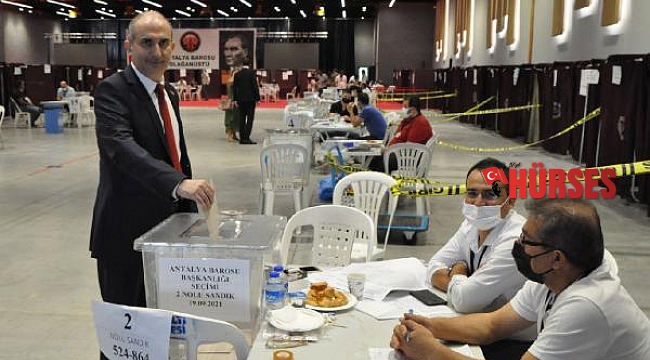 Antalya Barosu'nun yeni başkanı Geçilmez