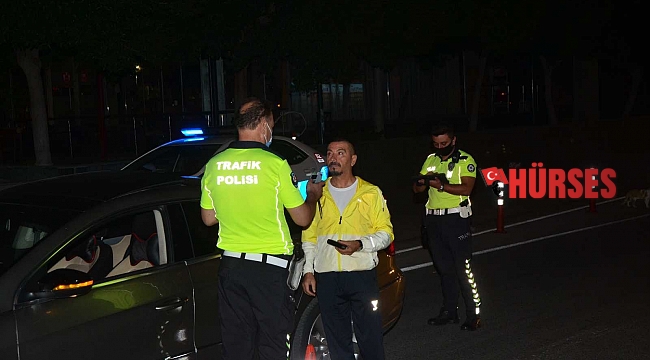 Antalya'da sürücülere alkol denetimi