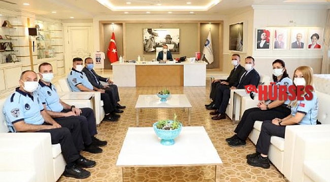 Başkan Böcek, Zabıta Haftası'nı kutladı