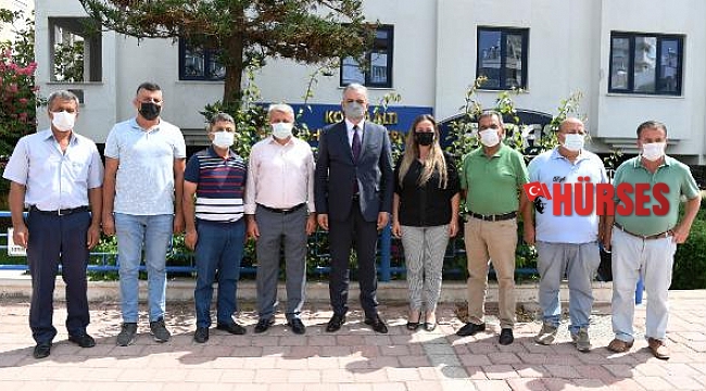 Başkan Esen'den Muhtarlar Derneği'ne tebrik ziyareti
