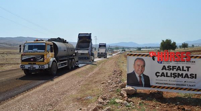 Büyükşehir, Osmankalfalar grup yolunu asfaltladı
