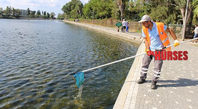 Büyükşehir Titreyengöl'de temizlik yaptı