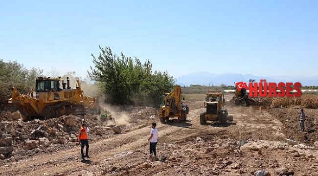 Çalkaya bölgesine yeni yollar açılmaya devam ediyor