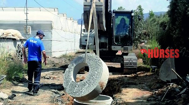 Gazipaşa Beyobası'nın kanalizasyon sorunu çözülüyor