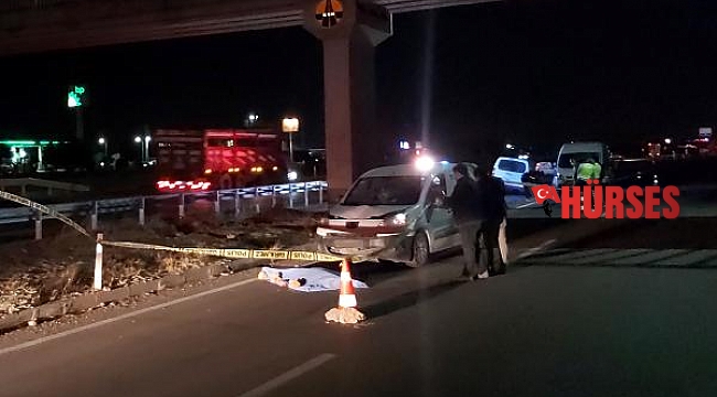 Hafif ticari aracın çarptığı yaya öldü