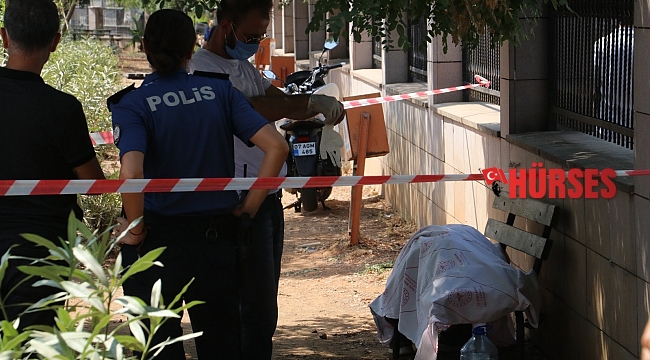 Hastane bahçesinin bankında erkek cesedi bulundu