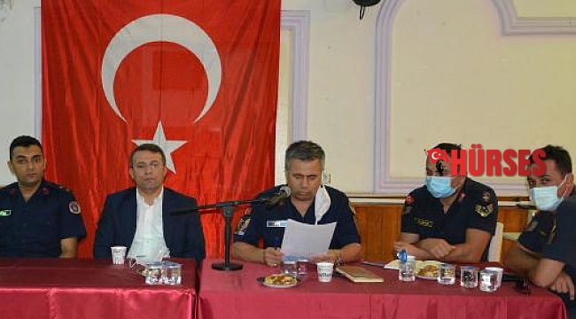 Kaymakam muhtarlarla buluştu