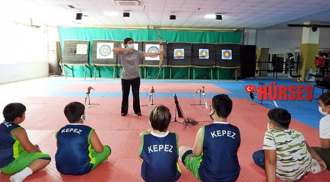 Kepezli güreşçiler 'ok' deneyimi yaşadı