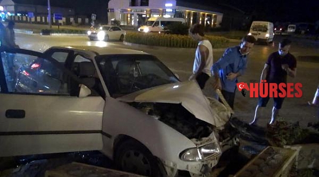 Manavgat'ta kaza: 2 yaralı