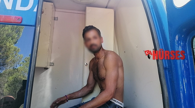 Manavgat'ta ormanı yakarken suçüstü yakalanan şüpheli suç makinesi çıktı