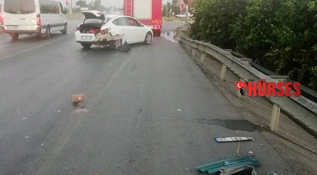 Manavgat'ta trafik kazası: 1 ölü