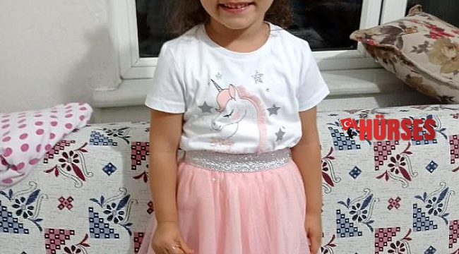 Otomobilin çarptığı minik Azra yaralandı