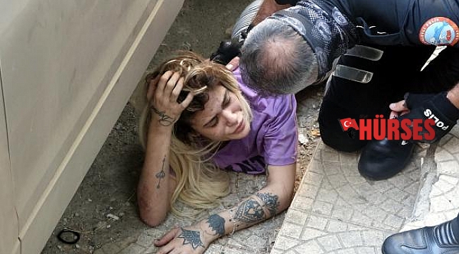 Rehin alındığını iddia edip 10 metre yükseklikteki pencereden atladı