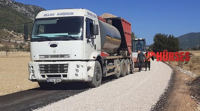 Sarıbelen'de asfalt sevinci