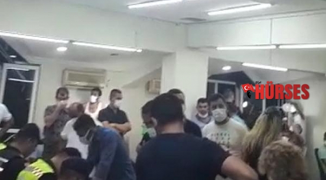 Sendika merkezine baskında kumar oynayan 55 kişi yakalandı