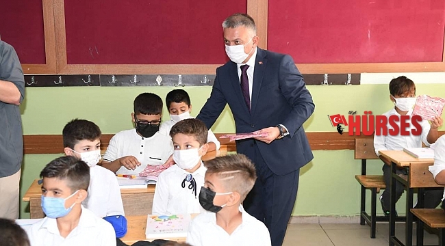 Vali Yazıcı ilk ters zilini çaldı