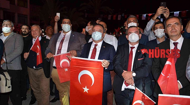 Alanya'da Cumhuriyet coşkusu Kıraç'la yaşandı