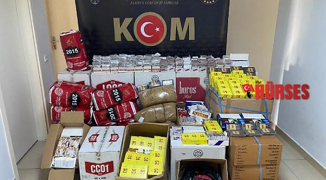 Alanya'da polis kaçağa göz açtırmıyor