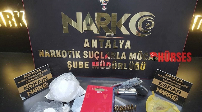 Antalya'da 4 günde 29 uyuşturucu operasyonu