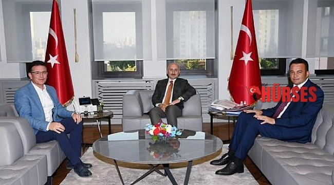 Başkan Ulutaş'tan bakanlıklara ziyaret
