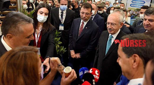 CHP Lideri Kılıçdaroğlu Muratpaşa standında