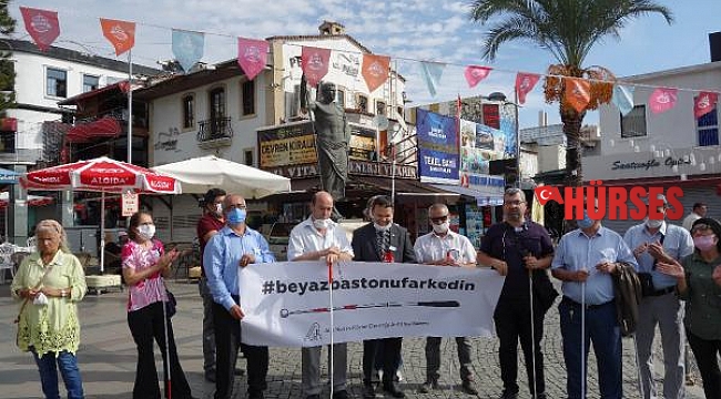 'Her araçta beyzbol sopası yerine beyaz baston bulunmalı'