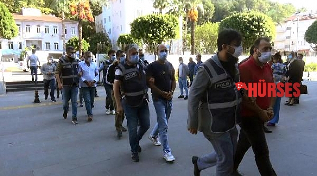 'Kartal Grubu' suç örgütüne 'Vurgun'da 9 tutuklama