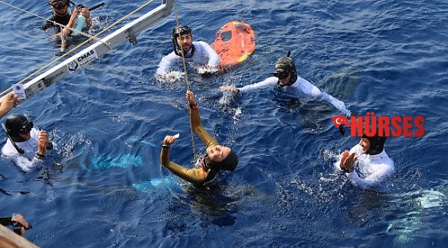'Kaş Başka' Serbest Dalış Dünya Kupası sona erdi