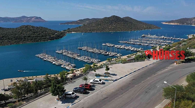 Kaş Seyir Terası projesi tamamlandı