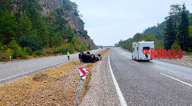 Kemer başhekimi trafik kazasında yaralandı