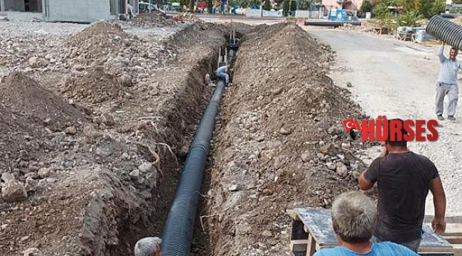 Kemer Belediyesi'nden drenaj çalışması