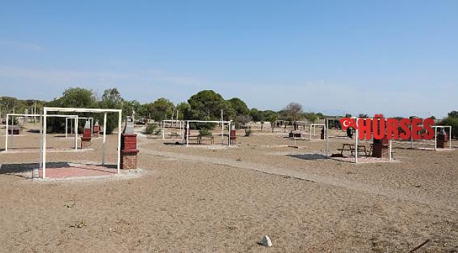Lara Birlik piknik alanı yenilendi