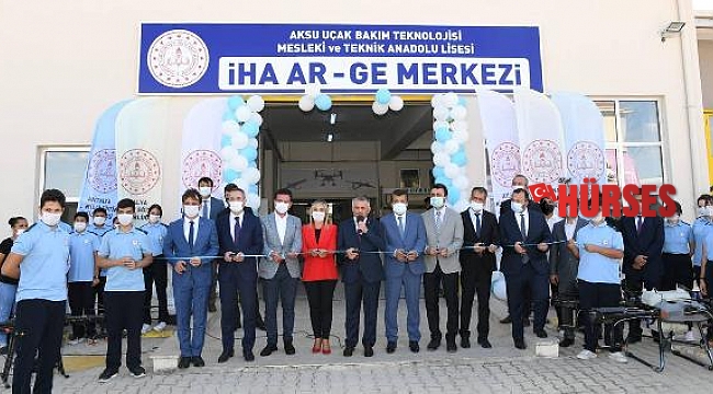 Lisede İHA AR-GE Merkezi'nin açılışı yapıldı