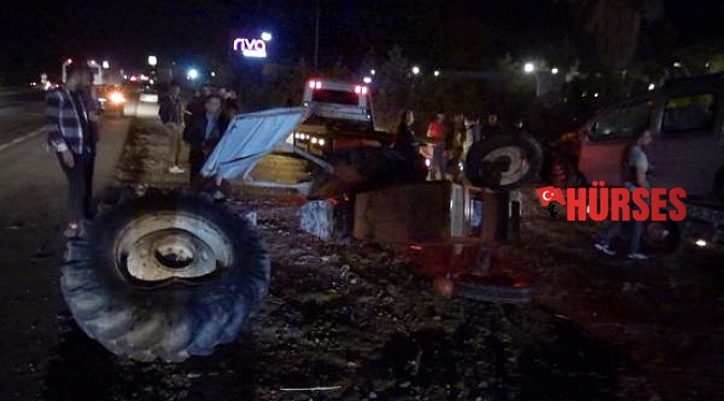 Manavgat'ta trafik kazası: 3 yaralı