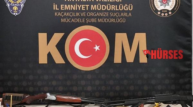 'Sahil Rüzgarı-2' operasyonunda Antalya'da 14 gözaltı