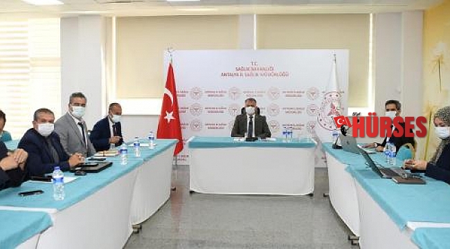 Vali Yazıcı, il sağlık müdürlüğünü ziyaret etti