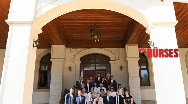 Vali Yazıcı, Kaleiçi Festival Heyeti ile bir araya geldi