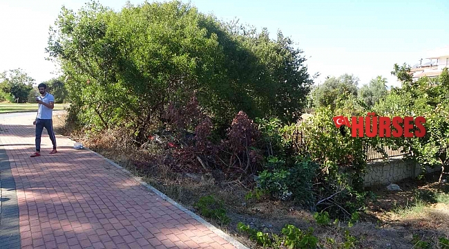 Virajı alamayarak bahçeye uçtu: 1 yaralı