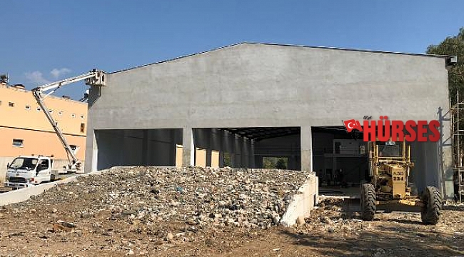 Yeni beton santralinde sona doğru