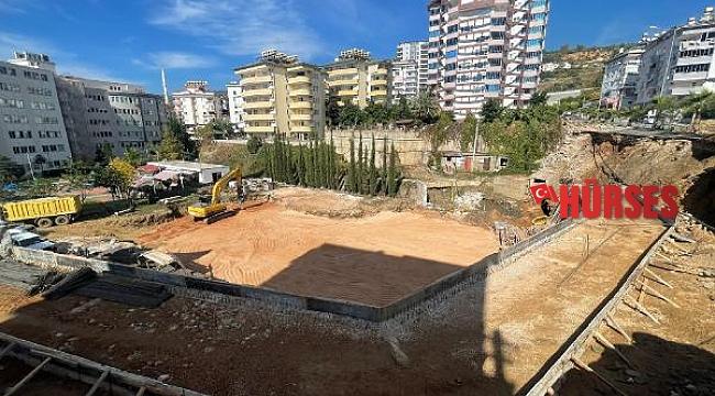Alanya HEP'te temel atma töreni