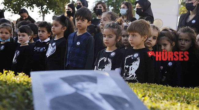 Antalya, dört bir yanında 'Ata'sını andı