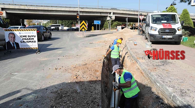 Antalya'da kullanım ömrünü tamamlamış içme suyu hatları yenileniyor