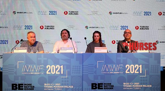 Antalya'da, 'Uluslararası Toplantı ve Düğün Turizmi Forumu'