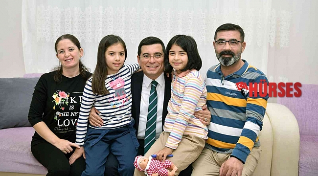Başkan Tütüncü normalleşme süreciyle birlikte ev ziyaretlerine yeniden başladı